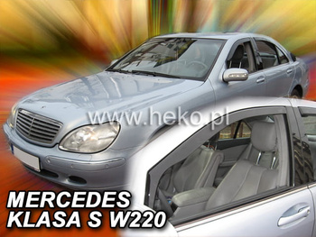 Owiewki przód MERCEDES klasa S  W220 4/5D 1999-2005r.