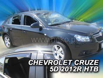 Owiewki przód+tył CHEVROLET CRUZE  5d 2011R.→(+OT) HTB