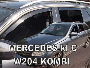 Owiewki przód+tył MERCEDES klasy C  W204  4d  03.2007-2014r. (+OT) KOMBI