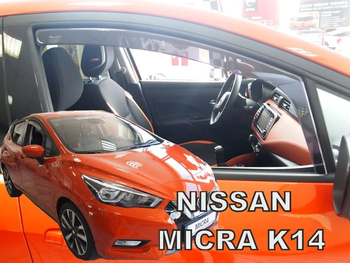Owiewki przód NISSAN MICRA  K 14, 5d  2017r.→
