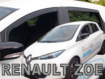 Owiewki przód+tył RENAULT ZOE 5D 2012R.→(+OT)