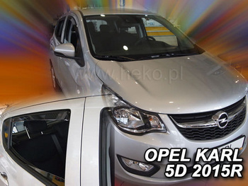 Owiewki przód+tył OPEL KARL     5D. 2015R.→(+OT)