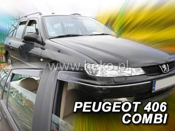 Owiewki przód+tył PEUGEOT 406  4d  10/1995-2004r. (+OT) COMBI