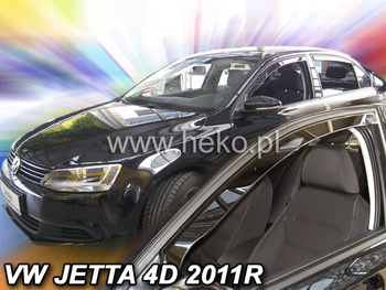 Owiewki przód VW JETTA  4d  2011r.→ SEDAN