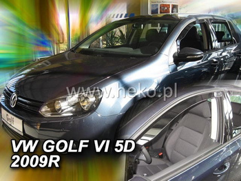 Owiewki przód VW GOLF VI  5d  2008-2012r.HTB