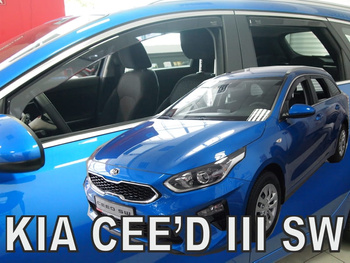 Owiewki przód+tył KIA CEE`D         III    5d  2018R →  (+OT) SW