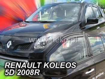 Owiewki przód RENAULT KOLEOS I 5D  2008-2017r.