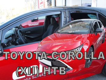 Owiewki przód+tył TOYOTA COROLLA  5D    2018R → (XII gen) (+OT) htb