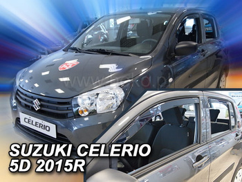 Owiewki przód+tył SUZUKI CELERIO  4d  2015r.→ (+OT)