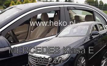 Owiewki przód+tył MERCEDES klasa E, W 213  4D 2016R→ (+OT)SEDAN