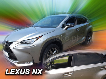 Owiewki przód+tył LEXUS  NX          5d 2014R. →(+OT)