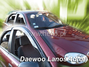 Owiewki przód+tył DAEWOO LANOS      4d  1997r → (+OT) (OR)