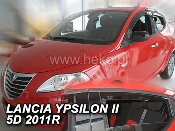Owiewki przód+tył LANCIA YPSILON II 5d 2011r.→(+OT)