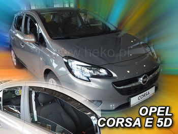Owiewki przód+tył OPEL CORSA  D/E  5d  2006-2019R (+OT)