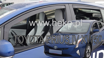 Owiewki przód+tył TOYOTA PRIUS   IV XW50    5d  2016r..→(+OT)