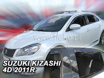 Owiewki przód+tył SUZUKI KIZASHI  4d  2010r.→ (+OT)