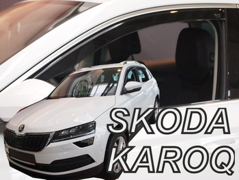Owiewki przód SKODA KAROQ    5D 2017R.→