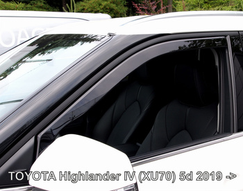 Owiewki przód TOYOTA Highlander IV (XU70) 5d 2019->