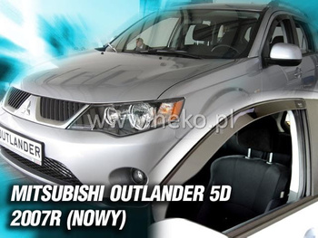 Owiewki przód+tył MITSUBISHI OUTLANDER  (II gen)       5d  04.2006-2012r. (+OT)