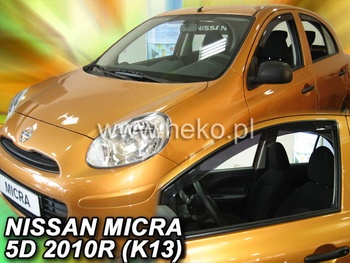 Owiewki przód NISSAN MICRA  K 13, 5d  11/2010-2017r.