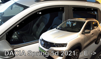 Owiewki przód+tył DACIA SPRING ELECTRIC        5D  2021R-> (+OT)