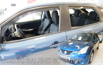Owiewki przód+tył SUZUKI BALENO 5D 2016RR.→(+OT)