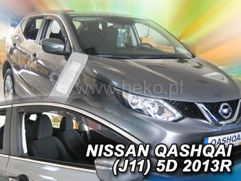 Owiewki przód NISSAN QASHQAI   II  J11         5D  2013-2021R