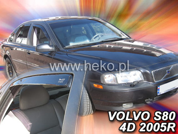 Owiewki przód+tył VOLVO S80  I  4d  1998-2006r. (+OT)