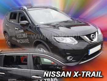 Owiewki przód+tył NISSAN X-TRAIL III (T32)  5D 2013R→ (+OT)