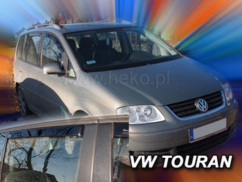 Owiewki przód+tył VW TOURAN  I   5d  03/2003-2015r. (+OT)